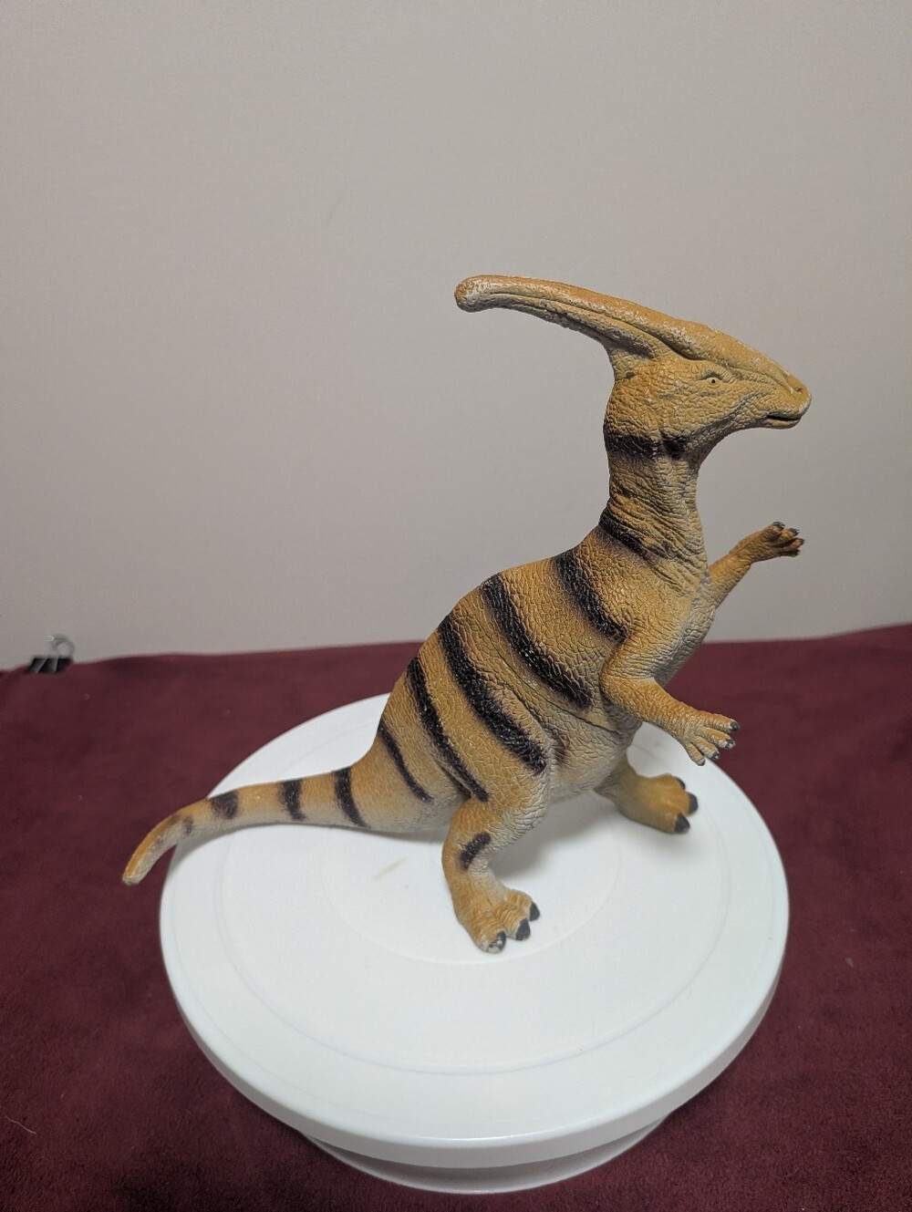 Vintage 1991 Parasaurolophus Toy